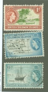 Solomon Islands (British Solomon Islands) #90/95/96  Multiple