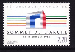 France 2163 MNH 1989 Summit of the Arch Meeting of Leaders Issue