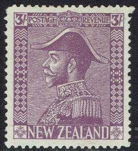 NEW ZEALAND 1926 KGV ADMIRAL 3/-