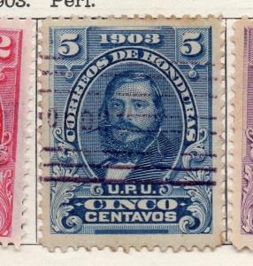 Honduras 1903 Early Issue Fine Used 5c. 098807