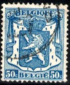 Coat of Arms, Belgium stamp SC#275 used