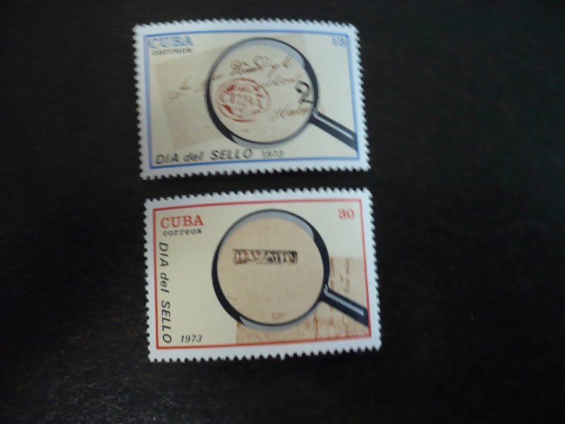 Stamps - Cuba - Scott# 1796-1797 - Mint Hinged Set of 2 Stamps