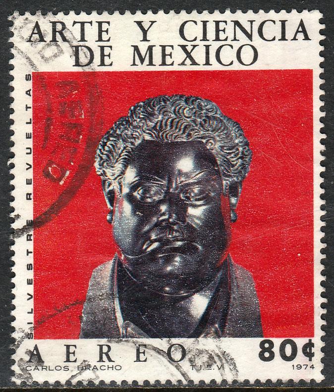 MEXICO C442, Art & Science (Series 4) Musicians, S REVUELTAS. USED. F-VF. (1311)