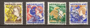 Netherlands - 1932 - NVPH 248-51 - Used - NS016