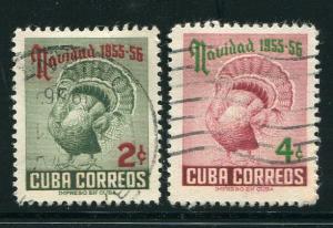 Cuba #547-8 Used