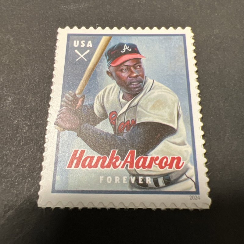 Scott #5908  Hank Aaron Forever Stamp-MNH-2024-US