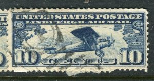 USA; 1927 early Airmail issue fine used Shade of 10c. value