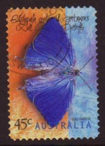 Australia 1998 Sc#1691, SG#1811 45c Butterfly Ulysees USED. 