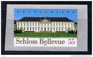 Germany 2007,Scott#2441A MNH, Bellevue Castle, Berlin, s.-adh. with number backs