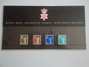 1999 Regional Machins Northern Ireland 19p to 64p Presentation Pack no47 Cat £17