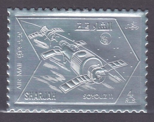 1972 Sharjah 1061silver Soyuz 11 10,00 €