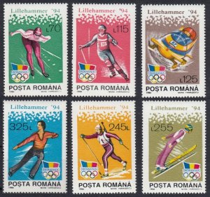 1994 Romania 4954-4959 1994 Olympic Games in Lillehammer 4,00 €