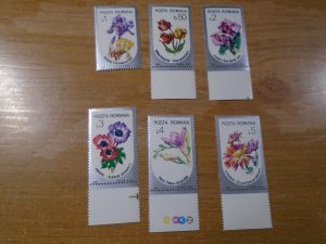 Romania  #  3380-85  MNH