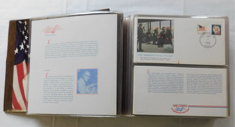 Epic Events American History Fleetwood 50 Event Covers in Album 1979 1980