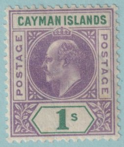 CAYMAN ISLANDS 15 MINT HINGED OG *  NO FAULTS VERY FINE! VYF