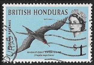 British Honduras 176 Used - Bird