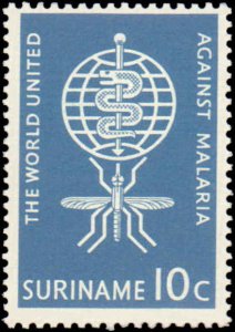 Suriname #304-305, Complete Set(2), 1962, Medical, Never Hinged
