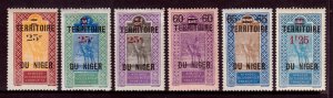 Niger - Scott #22//28 - MH - #26 has light thin & gum loss - SCV $7.55