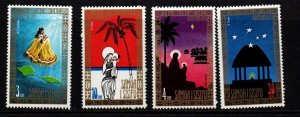 SAMOA SG417/20 1973 CHRISTMAS  MNH