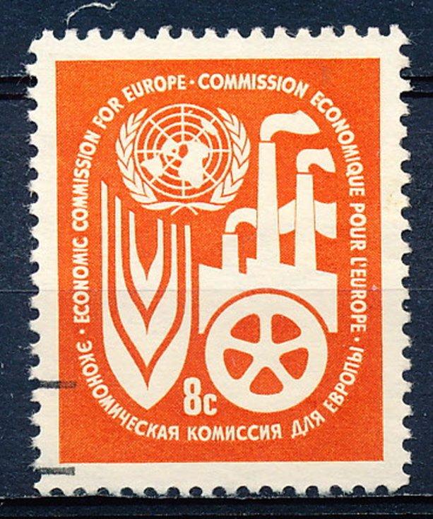 United Nations - New York #72 Single Used