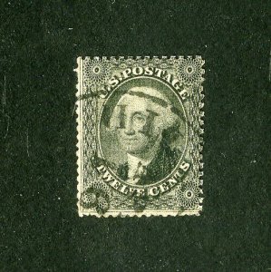 US Stamps # 36 Fresh neat cancel Scott Value $300.00