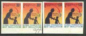 Philippines 1978 Global Eradication of Smallpox set of 2 ...