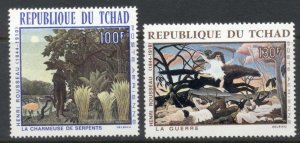 Chad 1968 Paintings MUH