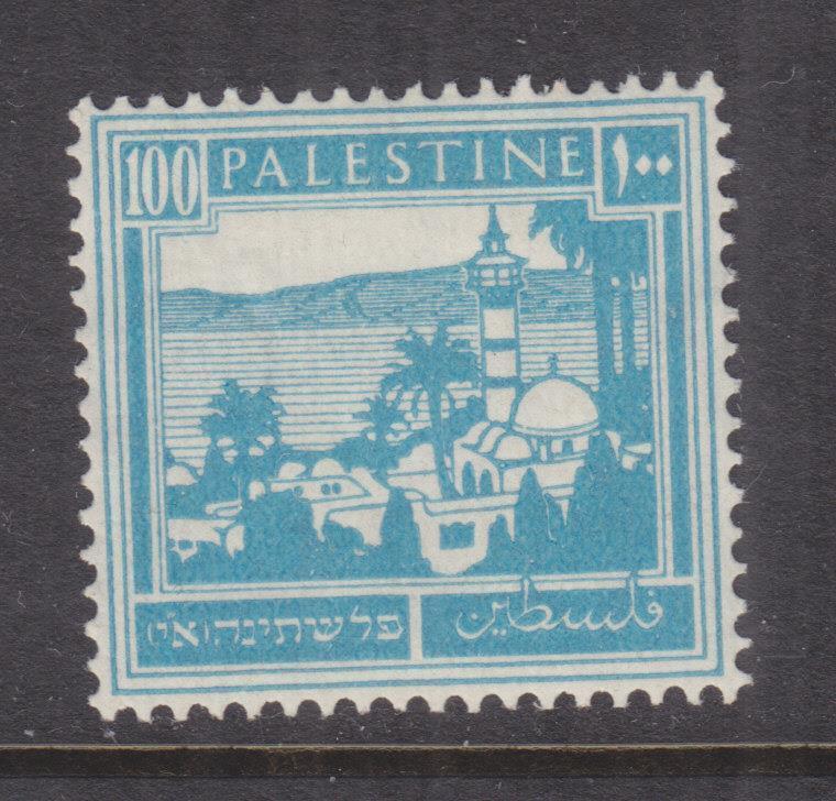 PALESTINE, 1927 Sea of Galilee, 100m. Turquoise, lhm