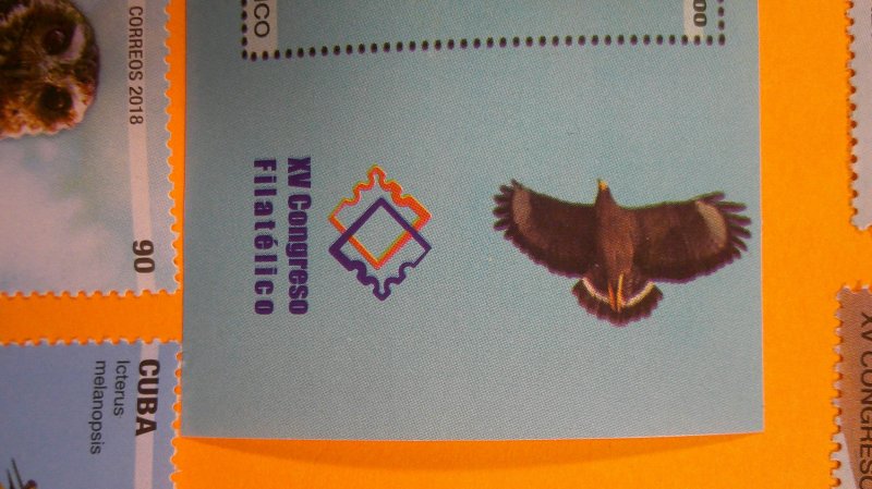 Cuba 2018 Birds Issue Scott# 6108-6114 Mint XF NH CPL set of 6 + S/S