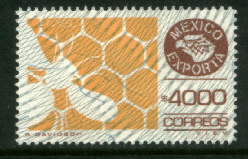 MEXICO Exporta 1504, $4000P Honey Wmk Granite Paper 9. MINT, NH. VF.