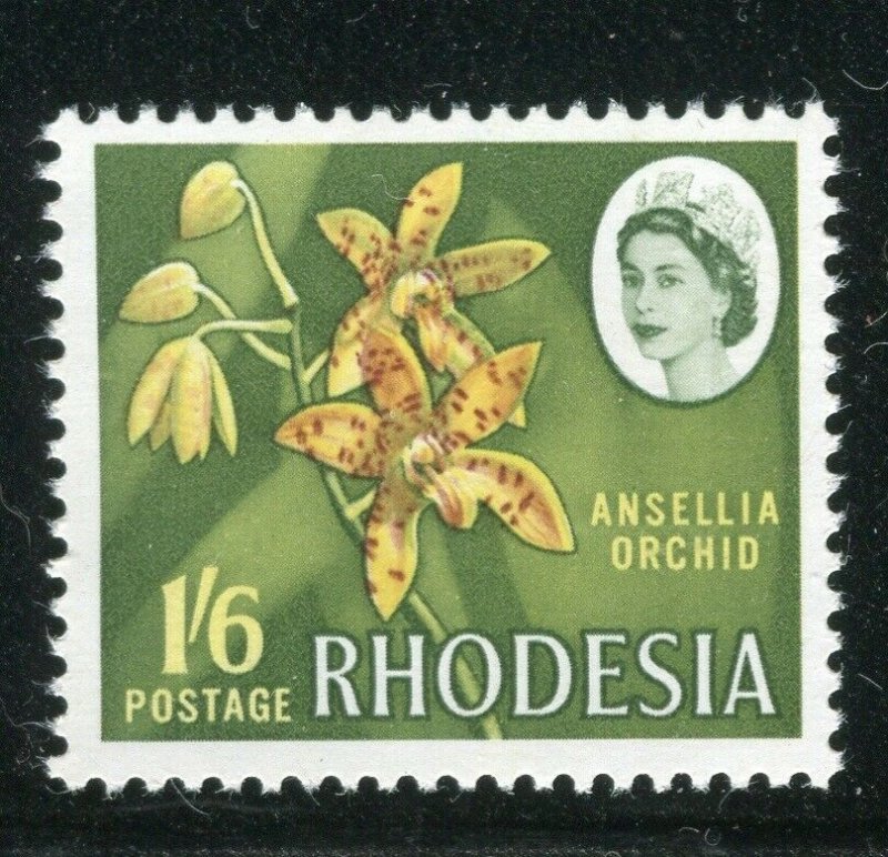 RHODESIA; 1964 early QEII Pictorial issue MINT MNH 1s.6d. value