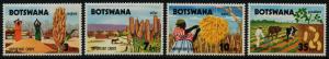 Botswana 71-4 MNH Sorghum, Millet, Corn, Peanuts, Agriculture