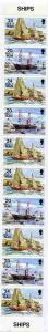 Isle of Man 1993-97 Ships booklet pane containing 20p x 4...