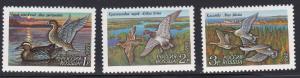 Russia # 6090-6092, Ducks, NH, 1/2 Cat.