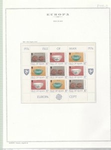 ISLE OF MAN  , TWO MINT NEVER HINGED STAMPS SHEETS.   REF 999