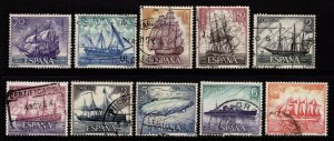 Spain 1964 Spanish Navy Commemoration, Part Set from 70c [Used]