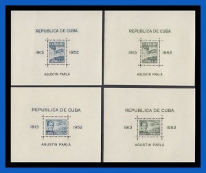 1952 - Cuba - Scott n C 61 a - b / C 62 a - b - MNH - CU- 16 - 01