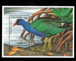 Antigua 1995 - Birds - Souvenir Stamp Sheet - Scott #1944 - MNH