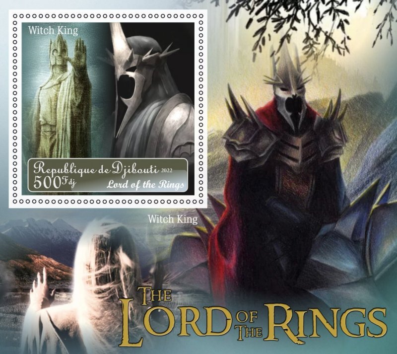 Stamps. Cinema. The Lord of the Rings 2022 year 6 sheets perforated MNH**