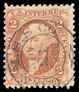 U.S. REV. FIRST ISSUE R15c  Used (ID # 95246)