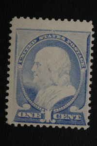 United States #212 1 Cent Franklin 1887 MNH