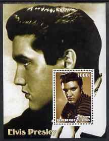 BENIN - 2002 - Elvis 25th Death Anniv #1 - Perf Min Sheet - M N H -Private Issue