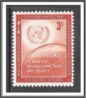 UN New York #55 Security Council MNH