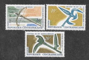 Central African Republic 107-109 Mint NH MNH!