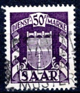 Saar - Scott # O37, used