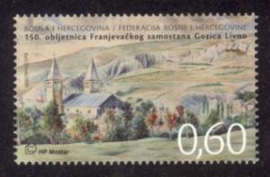 Bosnia & Herzegovina (Croat) Sc# 221 MNH Gorica Monastery