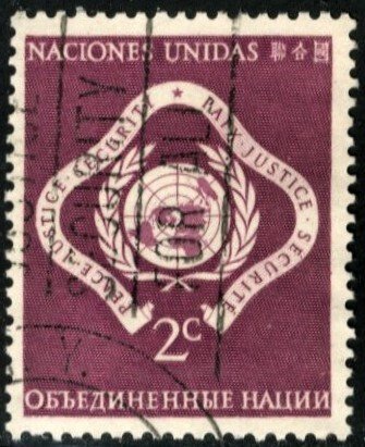 United Nations, - SC #3 - USED - 1951 - Item UNNY089