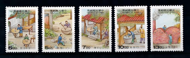 [79366] Taiwan 1997 Art Porcelain Making  MNH