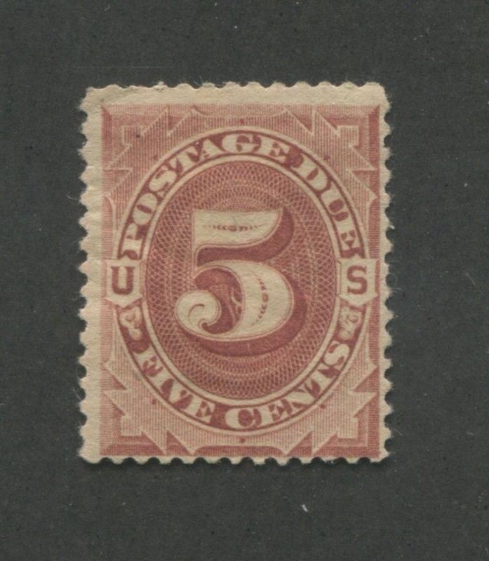 1884 US Postage Due Stamp #J18 Mint Hinged Fine Original Gum 