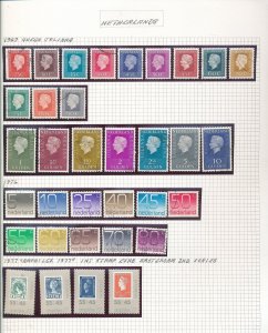 Netherlands 1933/76 MNH Used Mixture(Apx  95 Items) TK866